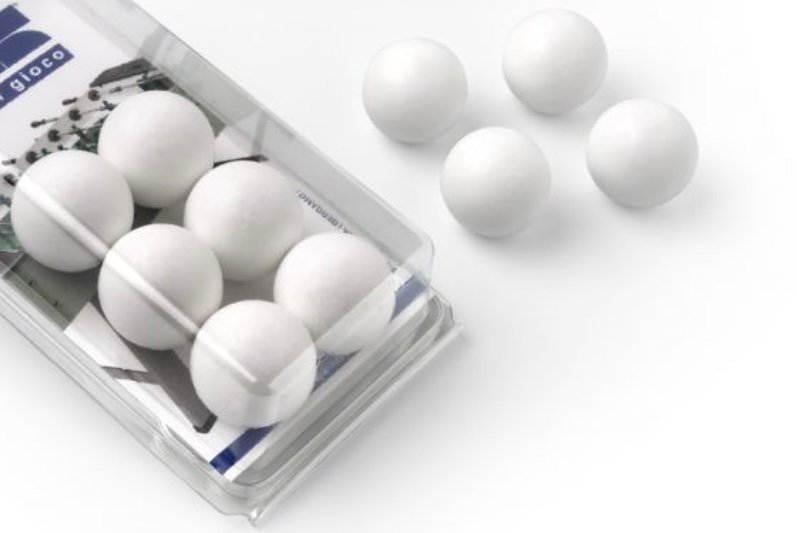 8 Pcs Mini palline da calcio balilla 32mm gioco da... – Grandado