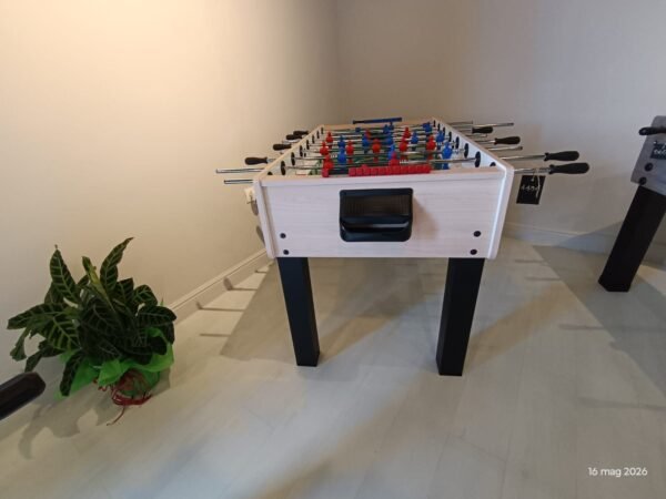 Calcio Balilla GARLANDO F-200 legno naturale