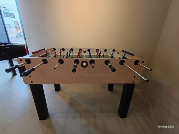 Calcio Balilla GARLANDO F-200 legno naturale
